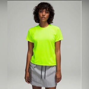 Lululemon Lightweight Cinched Hem Hiking T-Shirt
Highlight Yellow